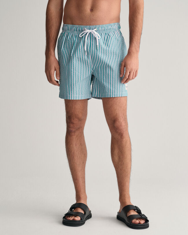 Seersucker Badeshorts