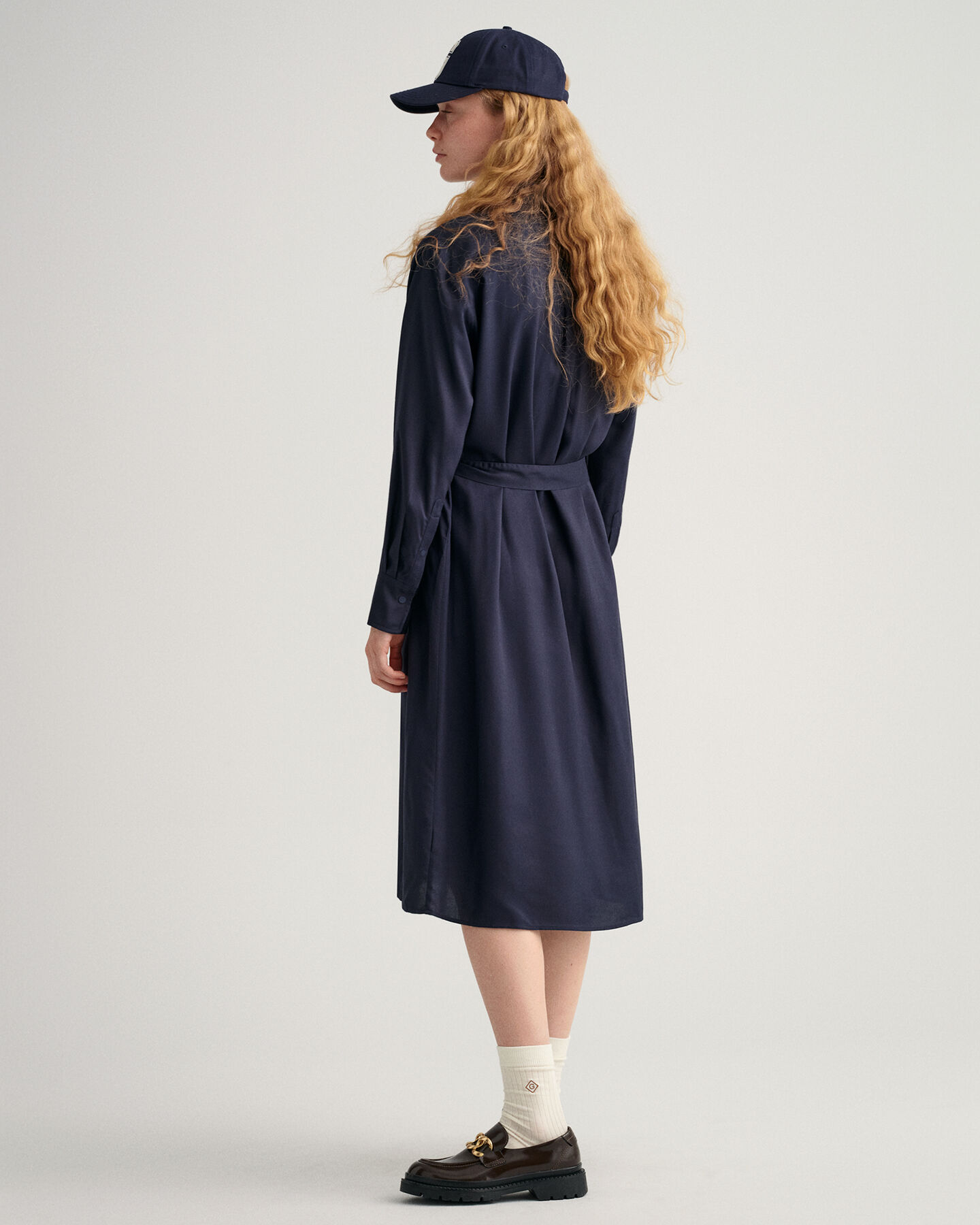 Hemdblusenkleid in A-Linie