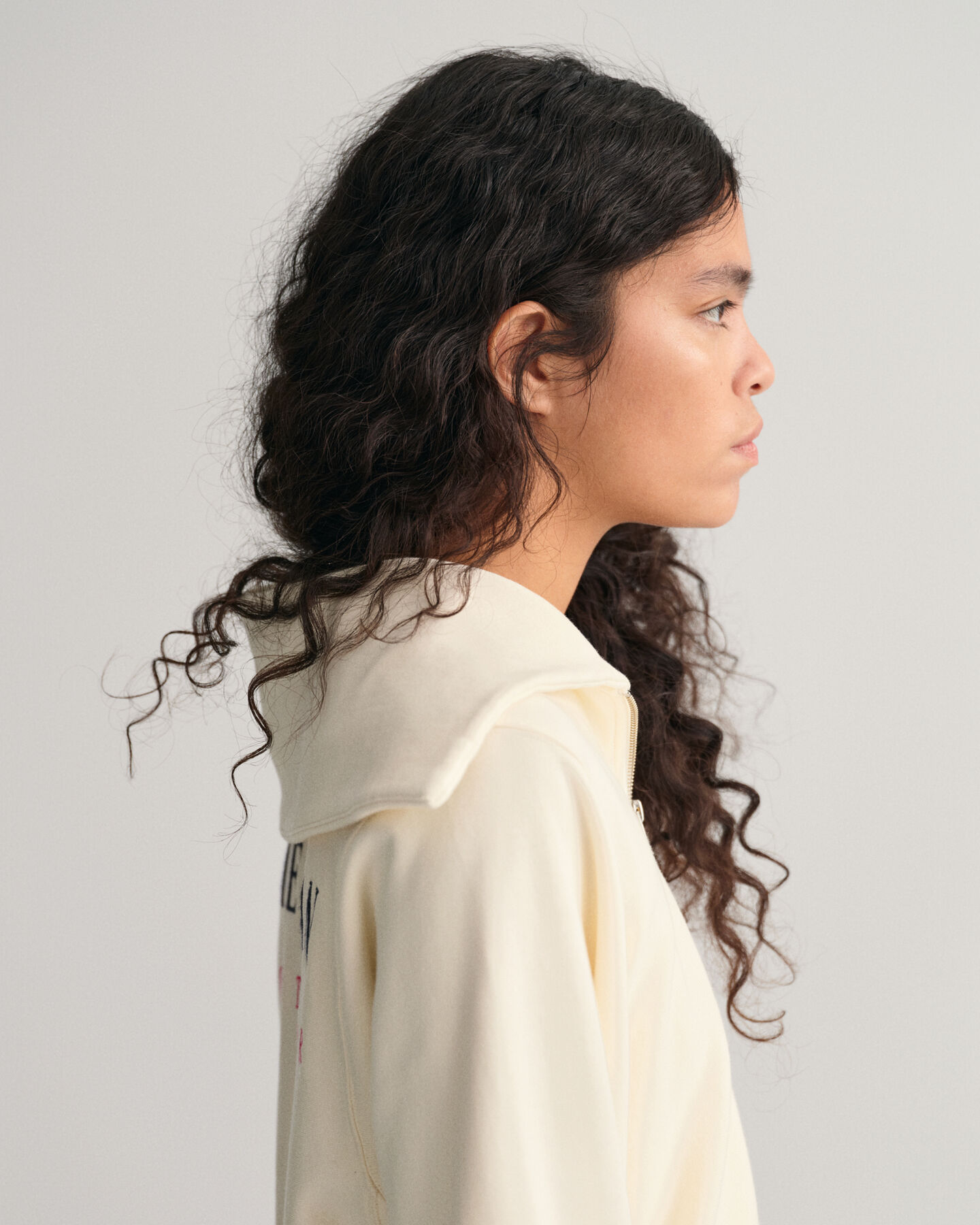 Sportswear Sweatshirt mit Rei&szlig;verschlusskragen