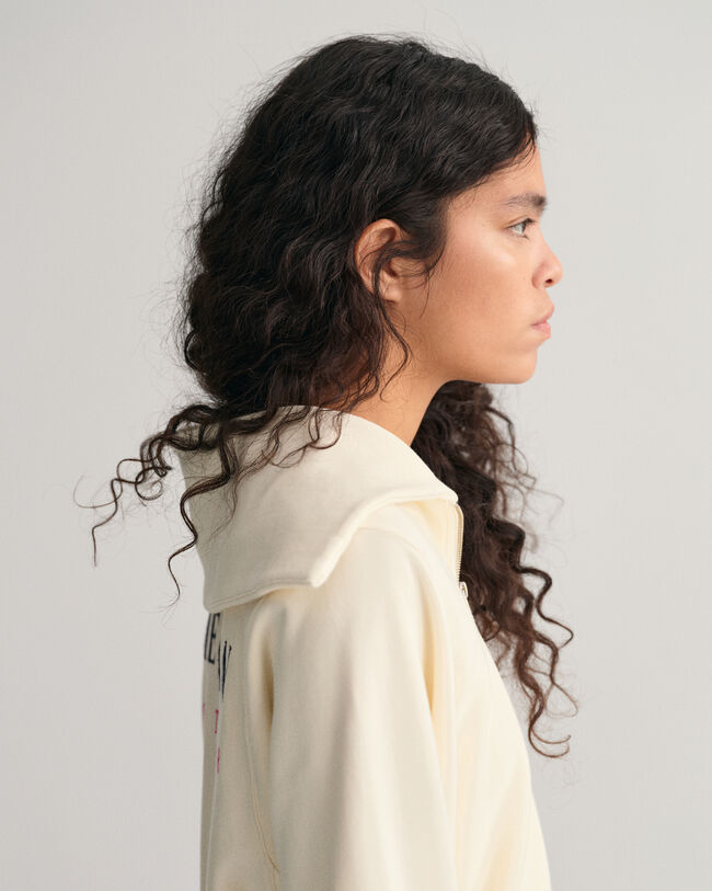 Sportswear Sweatshirt mit Rei&szlig;verschlusskragen