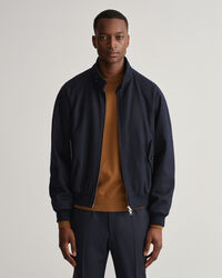 Harrington Jacke aus Wolle