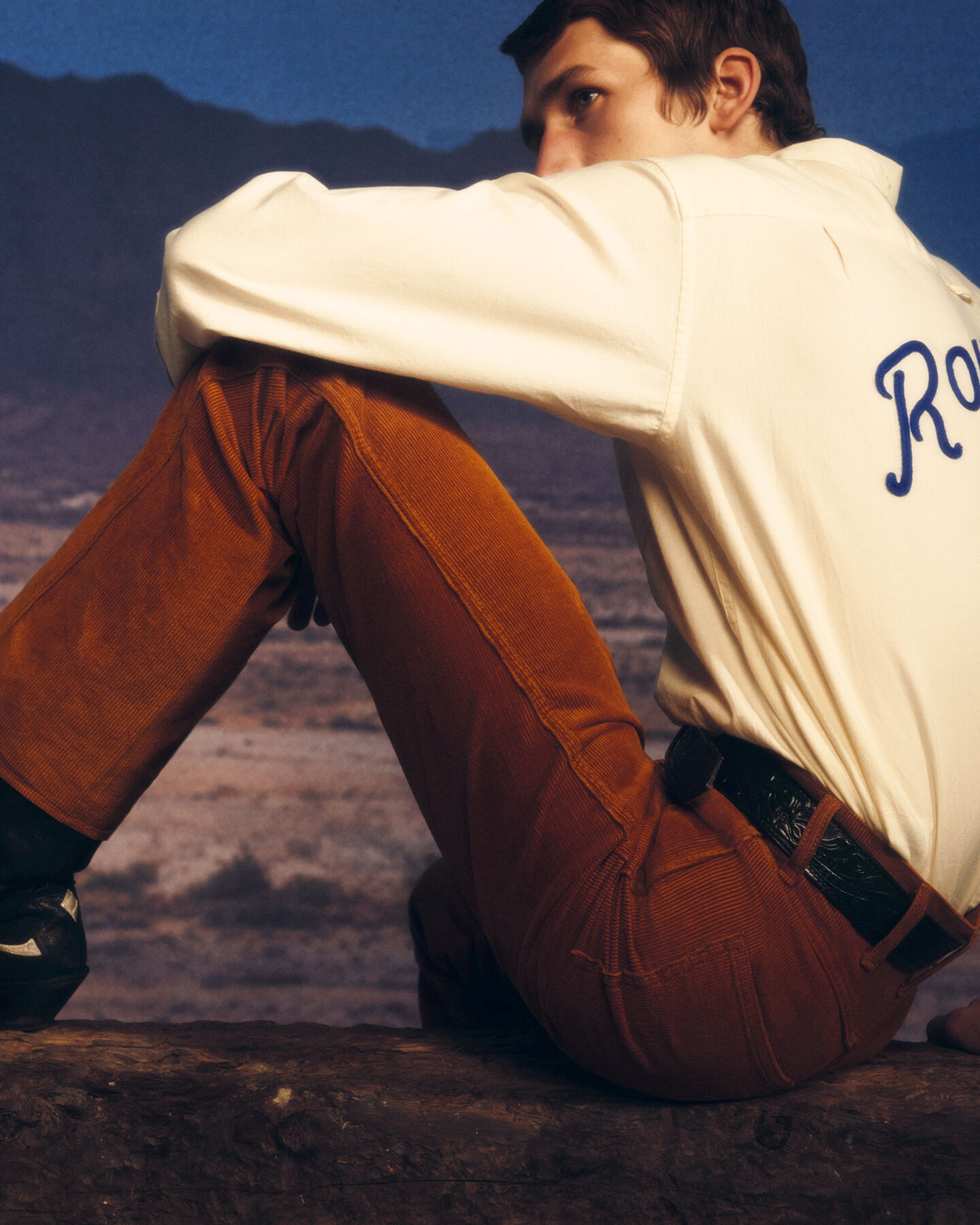 Wrangler x GANT Bootcut Cord-Jeans