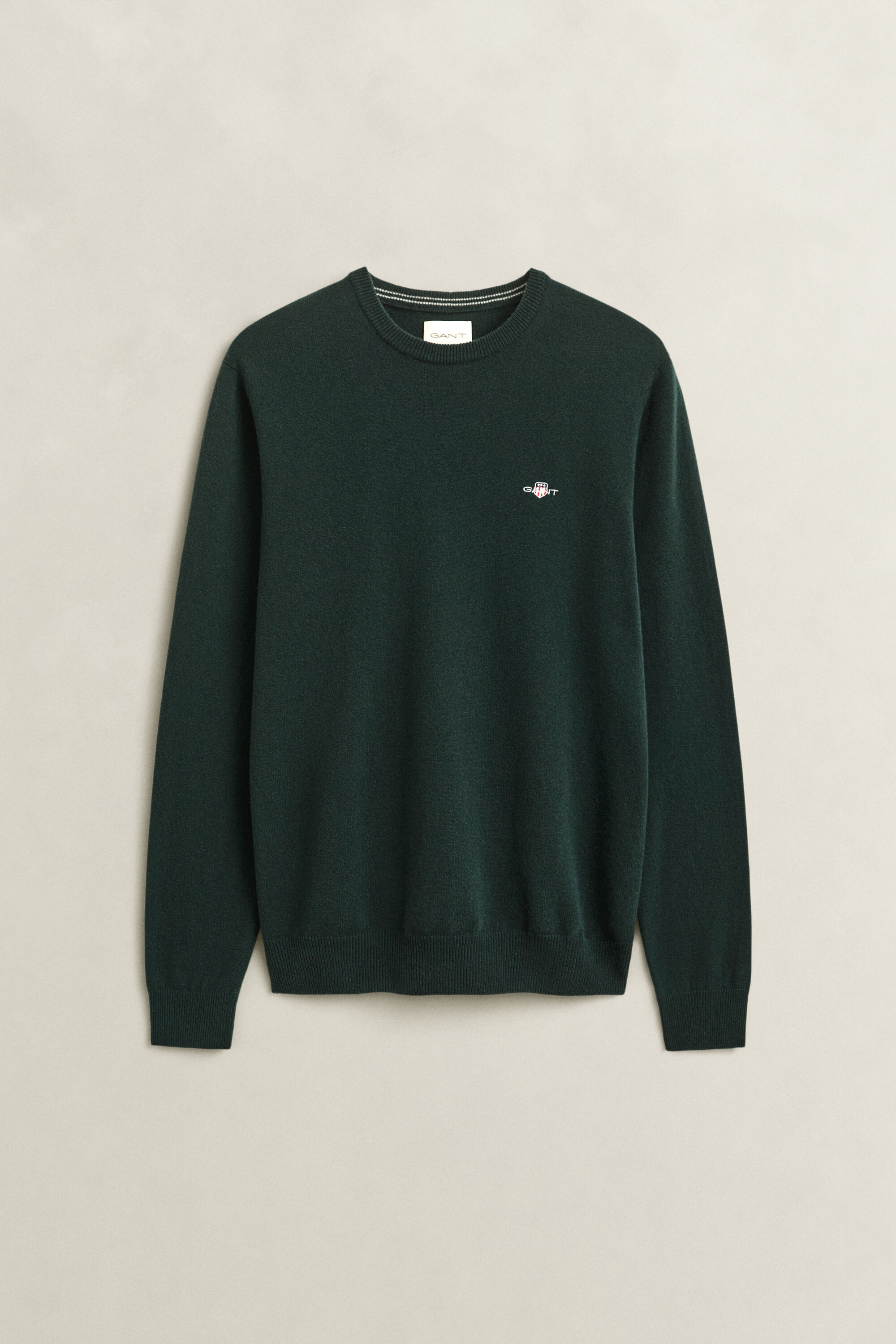 Pull col rond en laine d’agneau
