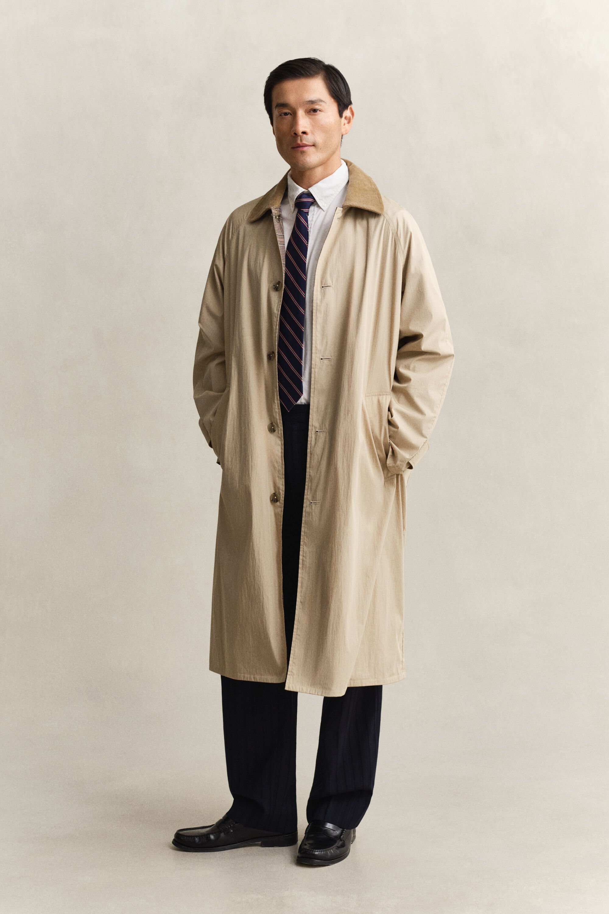 Manteau léger réversible