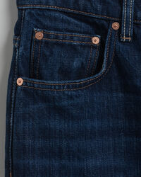 Relaxed Fit Jeans mit hohem Bund und geradem Bein