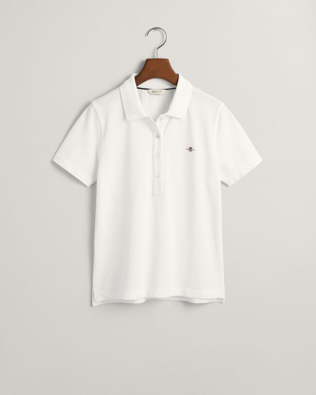 Seasonal Essential Archive Shield Poloshirt mit Stickerei