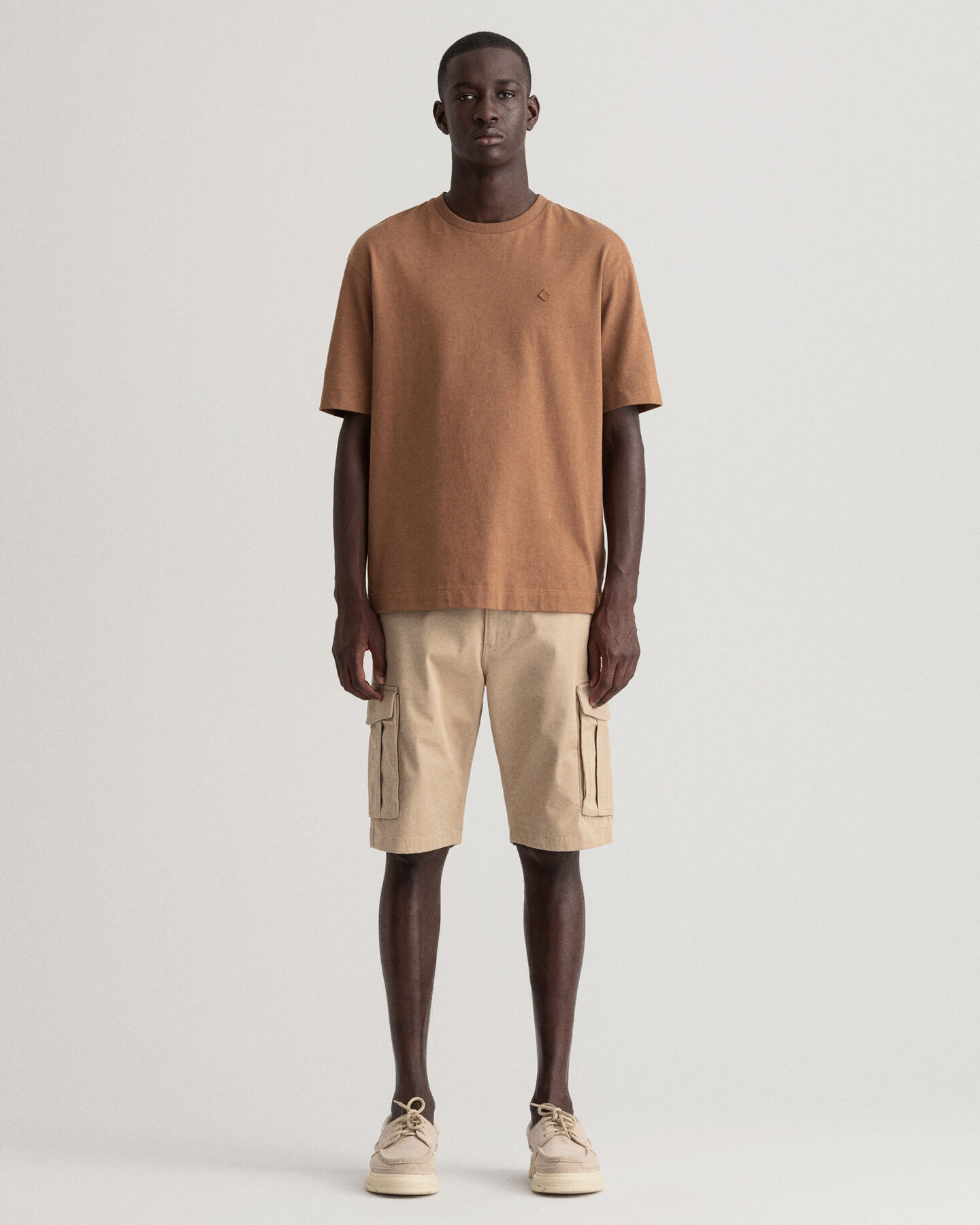 Relaxed Fit Cargoshorts aus Twill