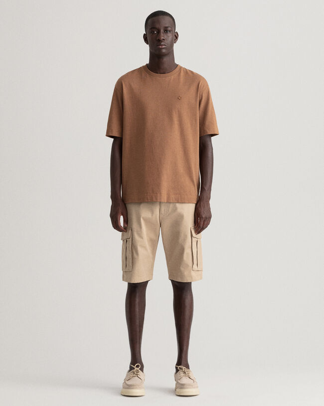 Relaxed Fit Cargoshorts aus Twill