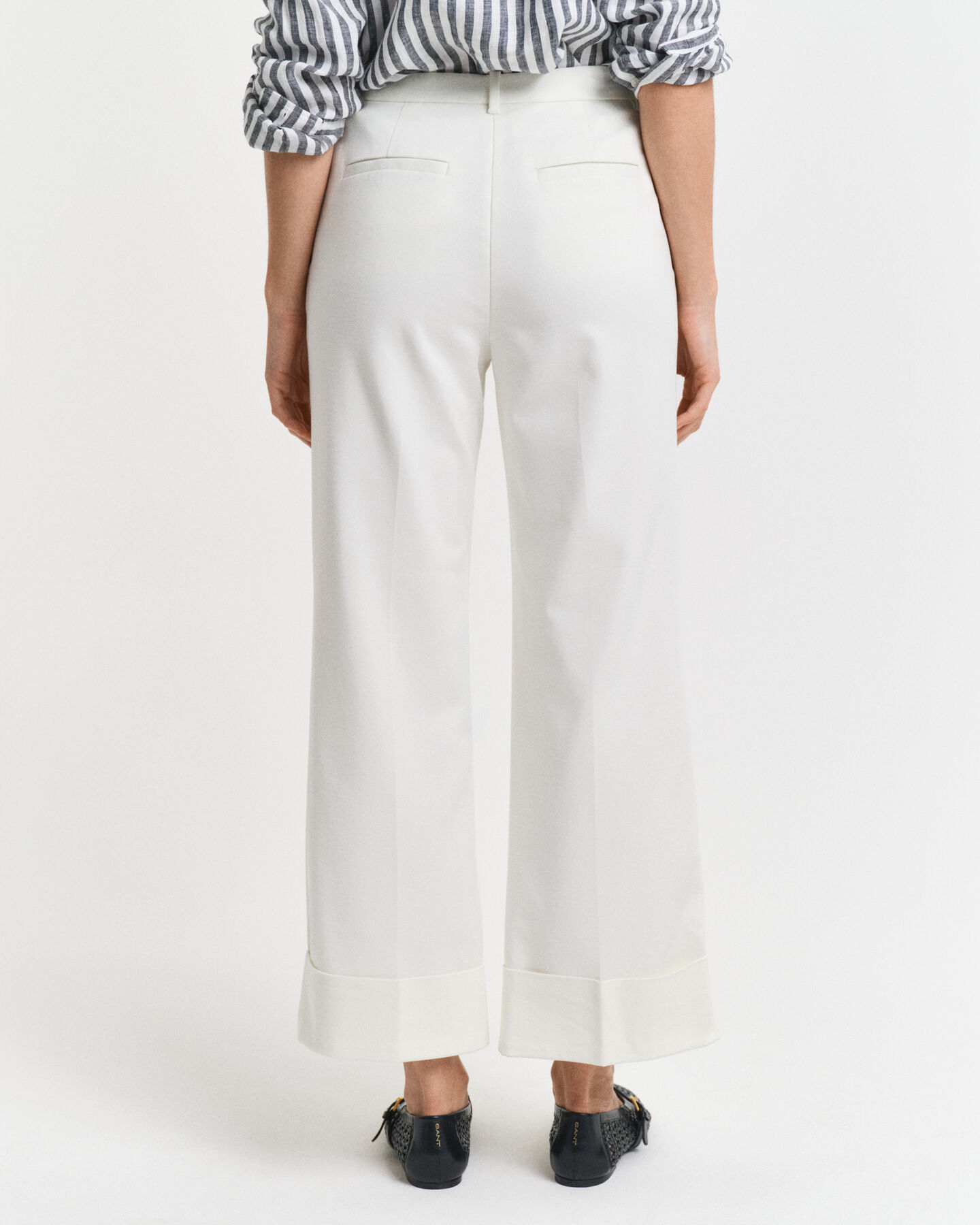 Bügelfaltenhose mit Aufschlag