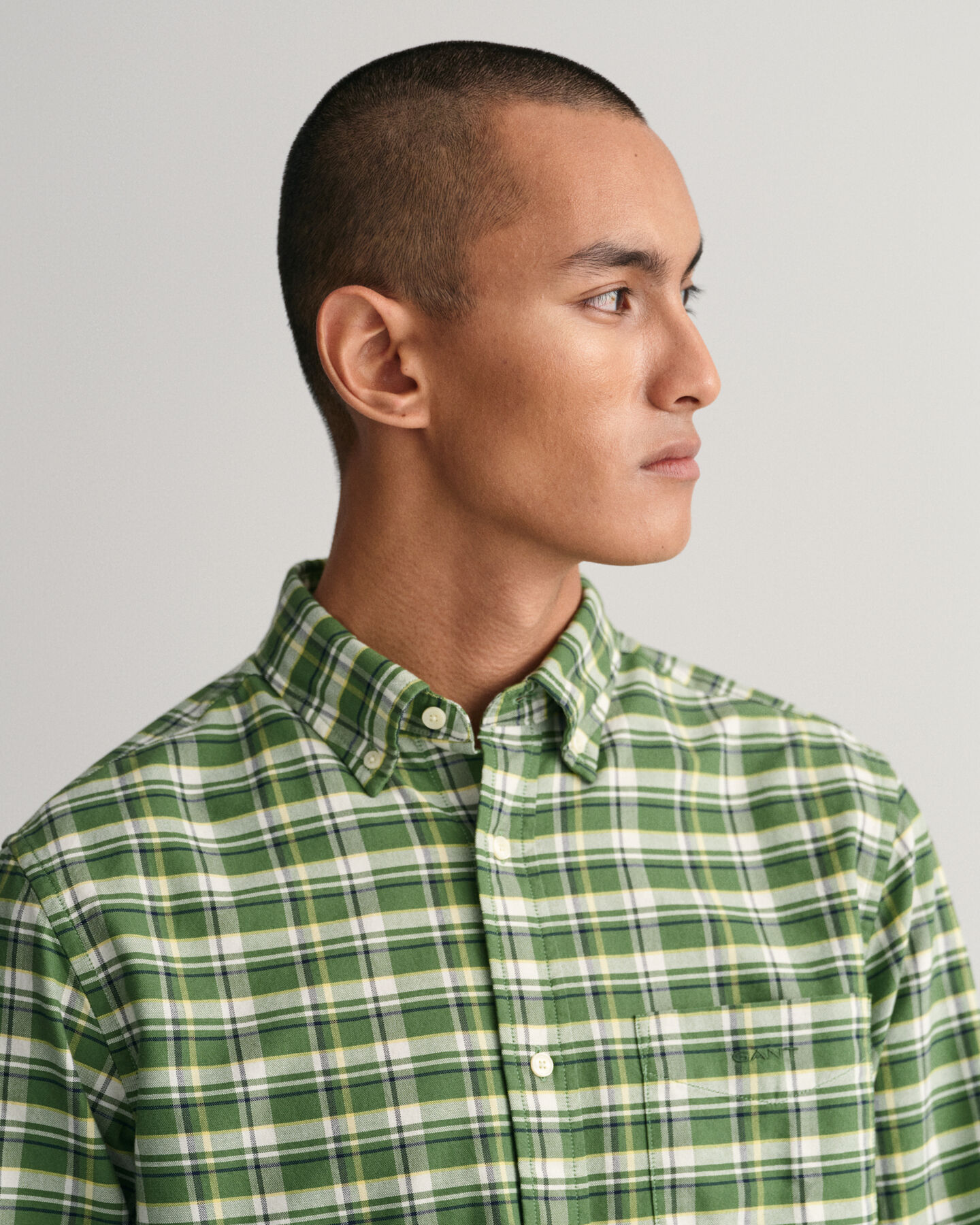 Regular Fit Oxford-Hemd mit Karomuster