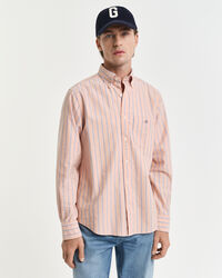 Regular Fit Classic Oxford-Hemd mit Streifen