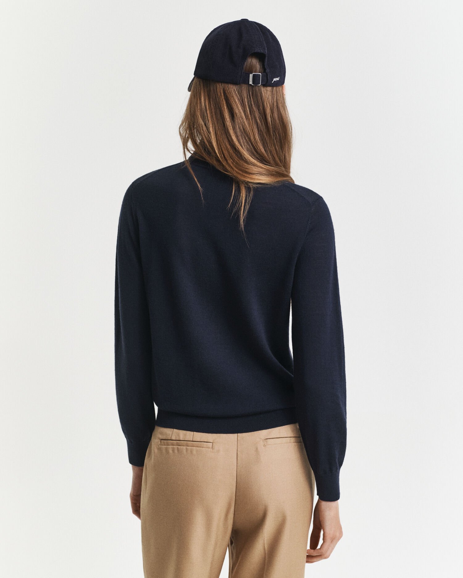 Rollkragenpullover aus extrafeiner Merinowolle