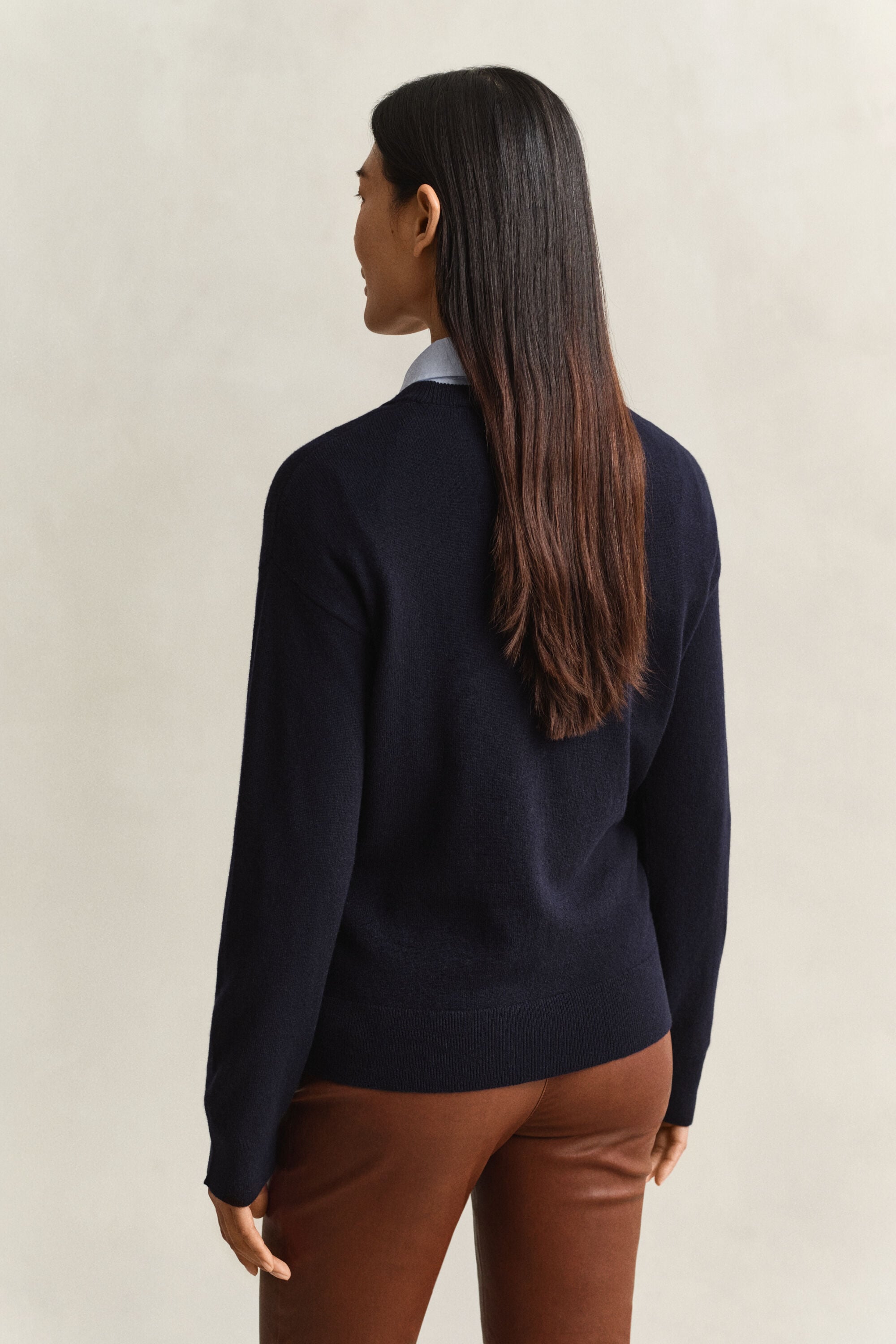 Superfine Lambswool Rundhalspullover