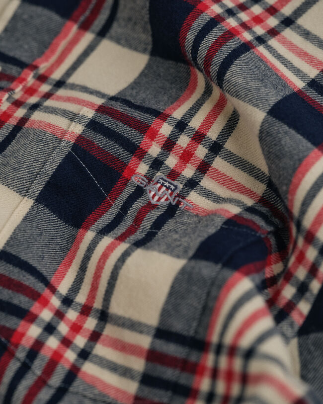 Teens Flanellhemd mit Karomuster