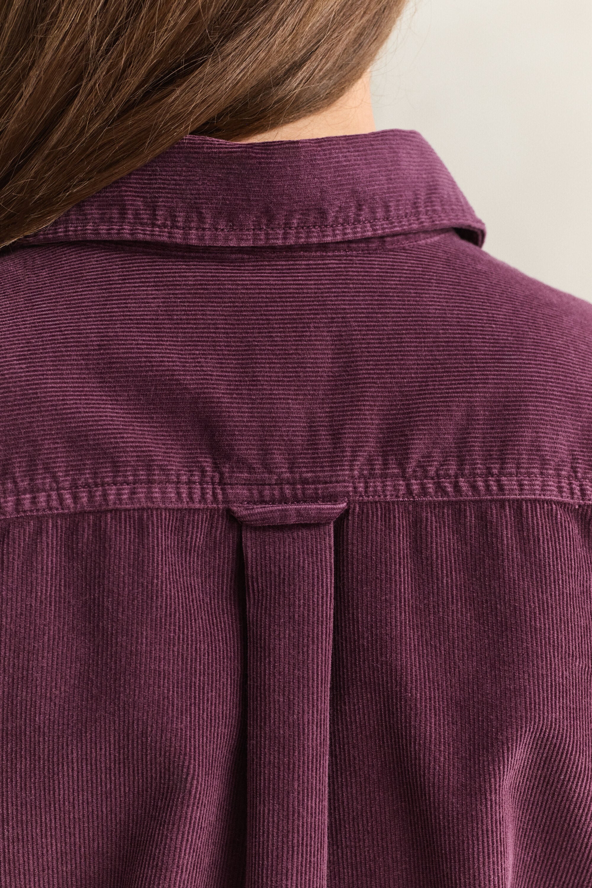 Camicia in velluto a coste regular