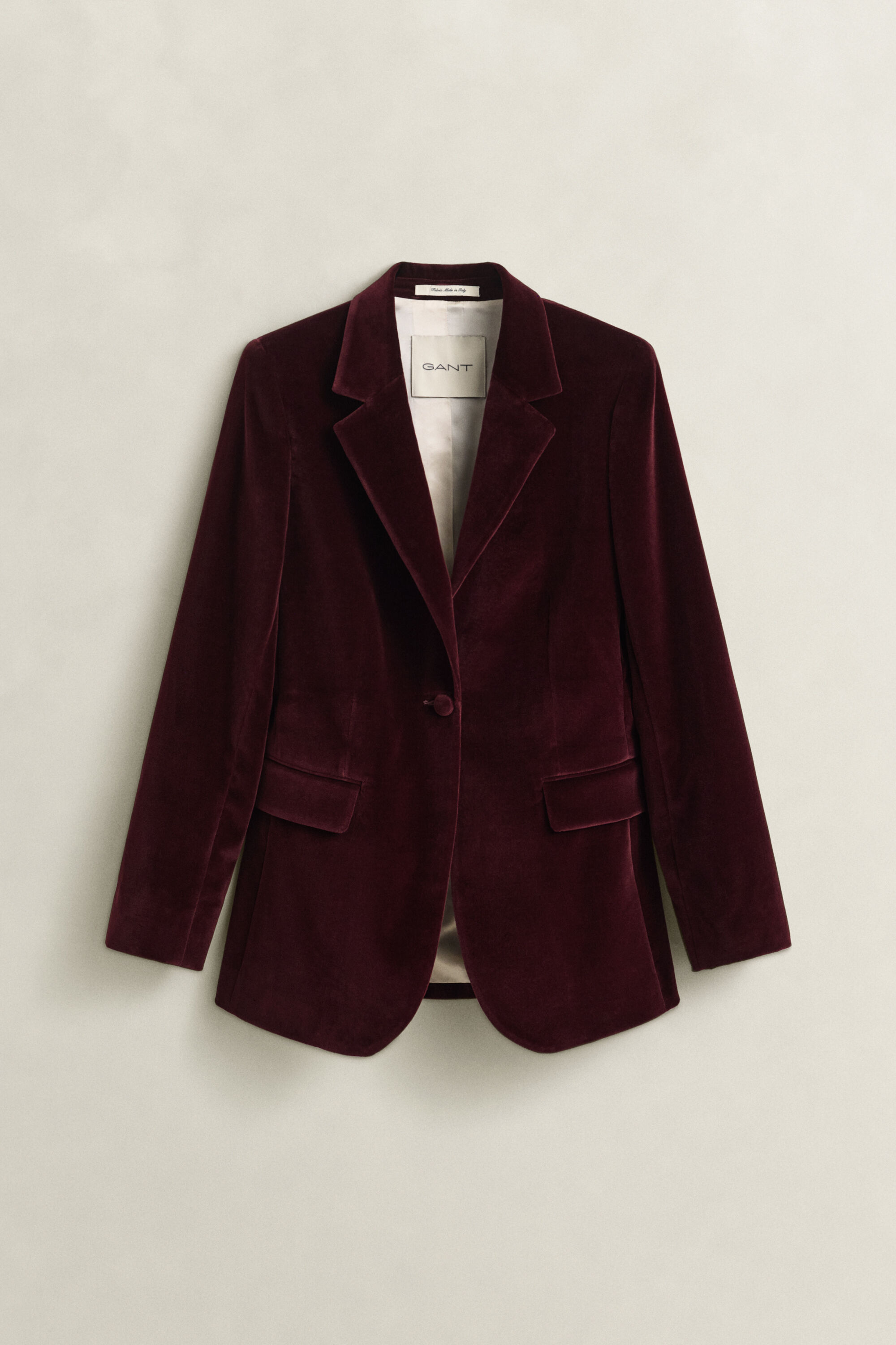 Veste blazer en velours