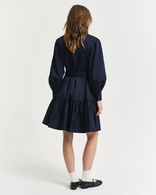 Kleid aus Baumwoll-Satin