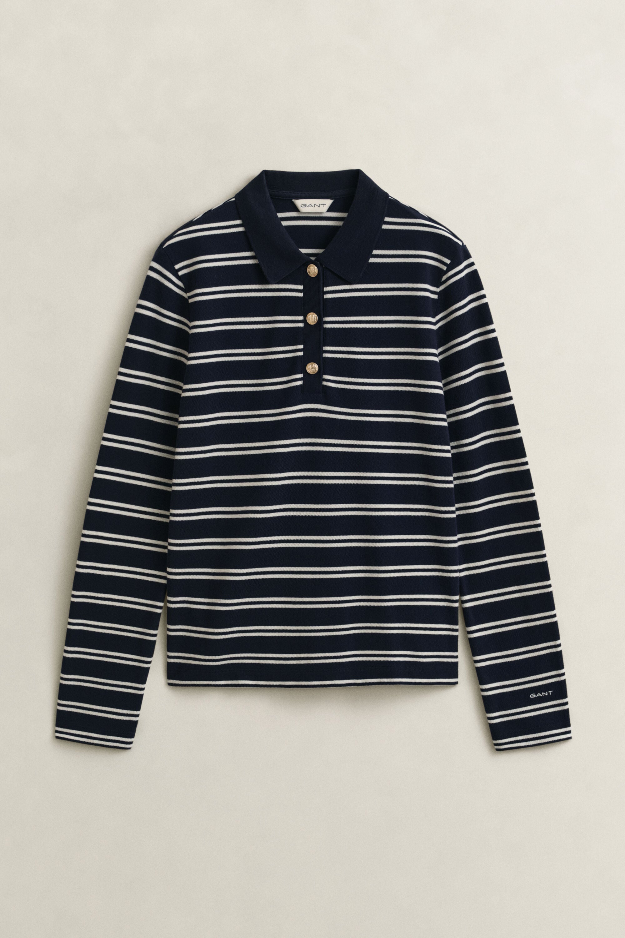 Polo in piqué a righe