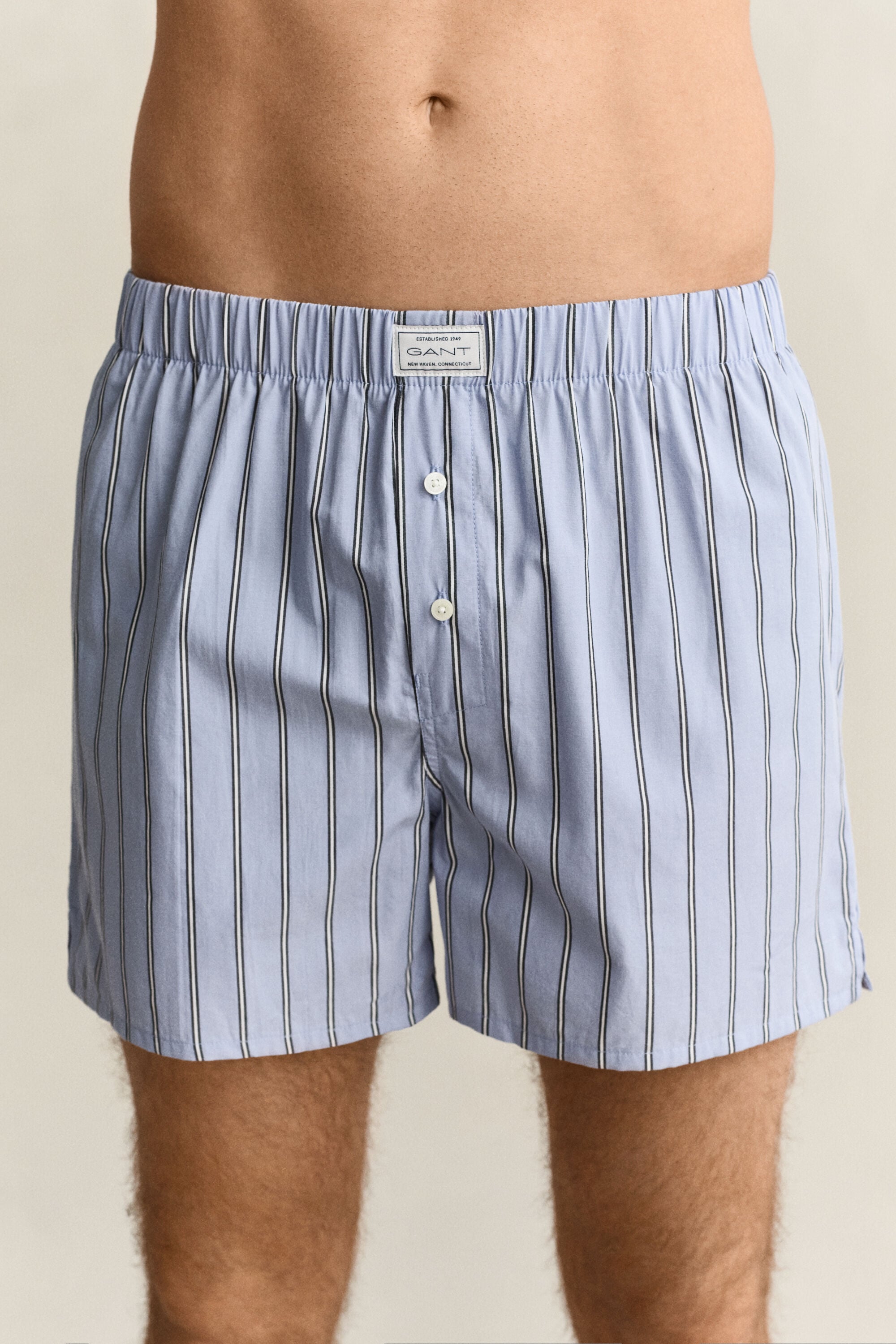 Zweierpack Boxershorts mit Streifen