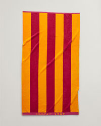 Strandtuch mit markanten Streifen