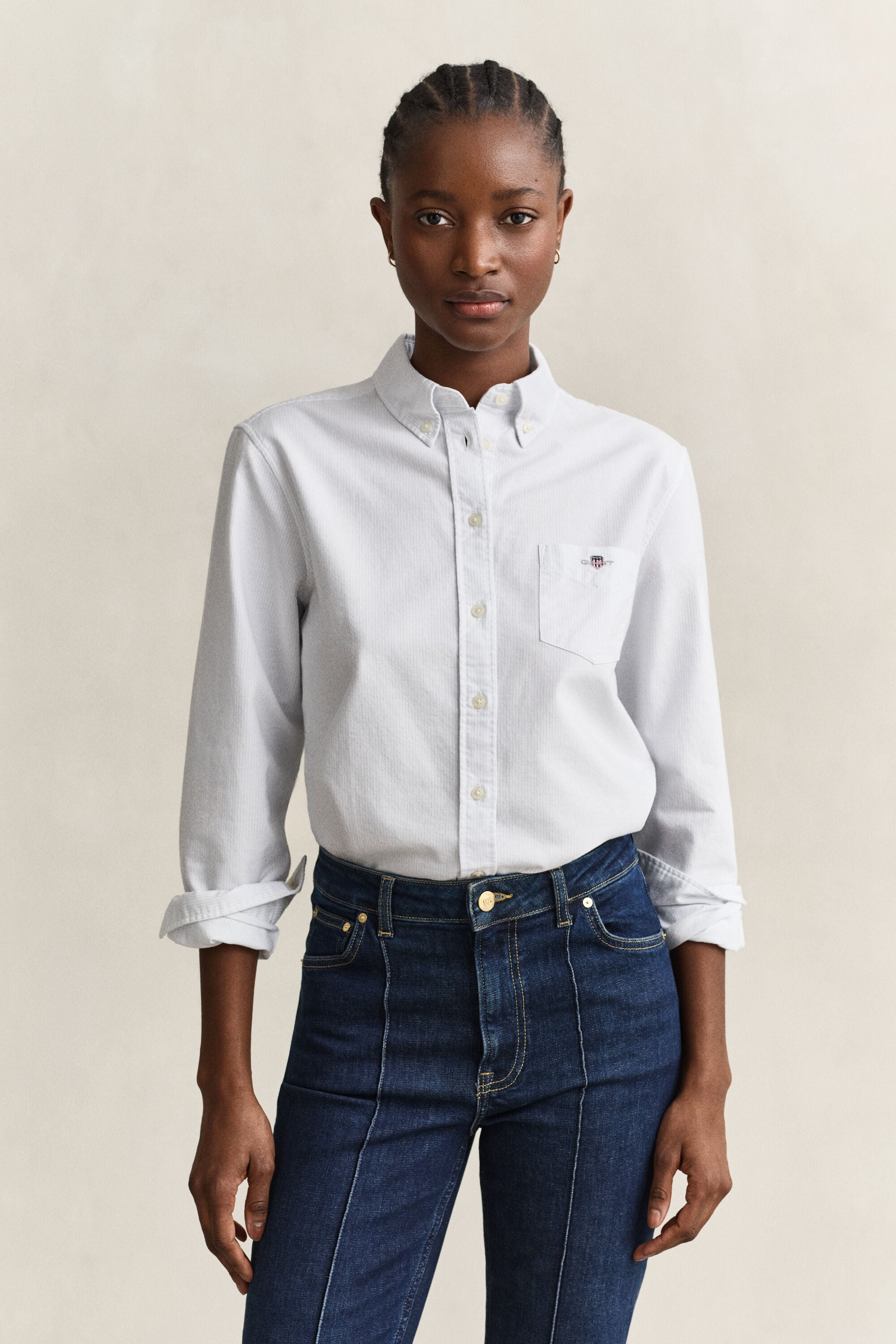 Striped Classic Oxford Shirt
