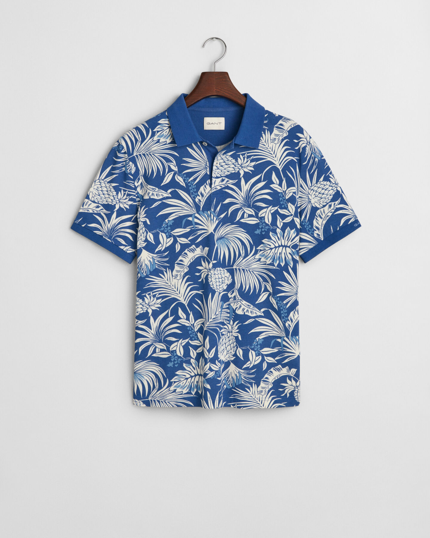 Tropical Print Poloshirt