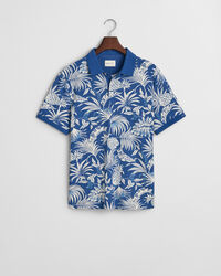 Tropical Print Poloshirt