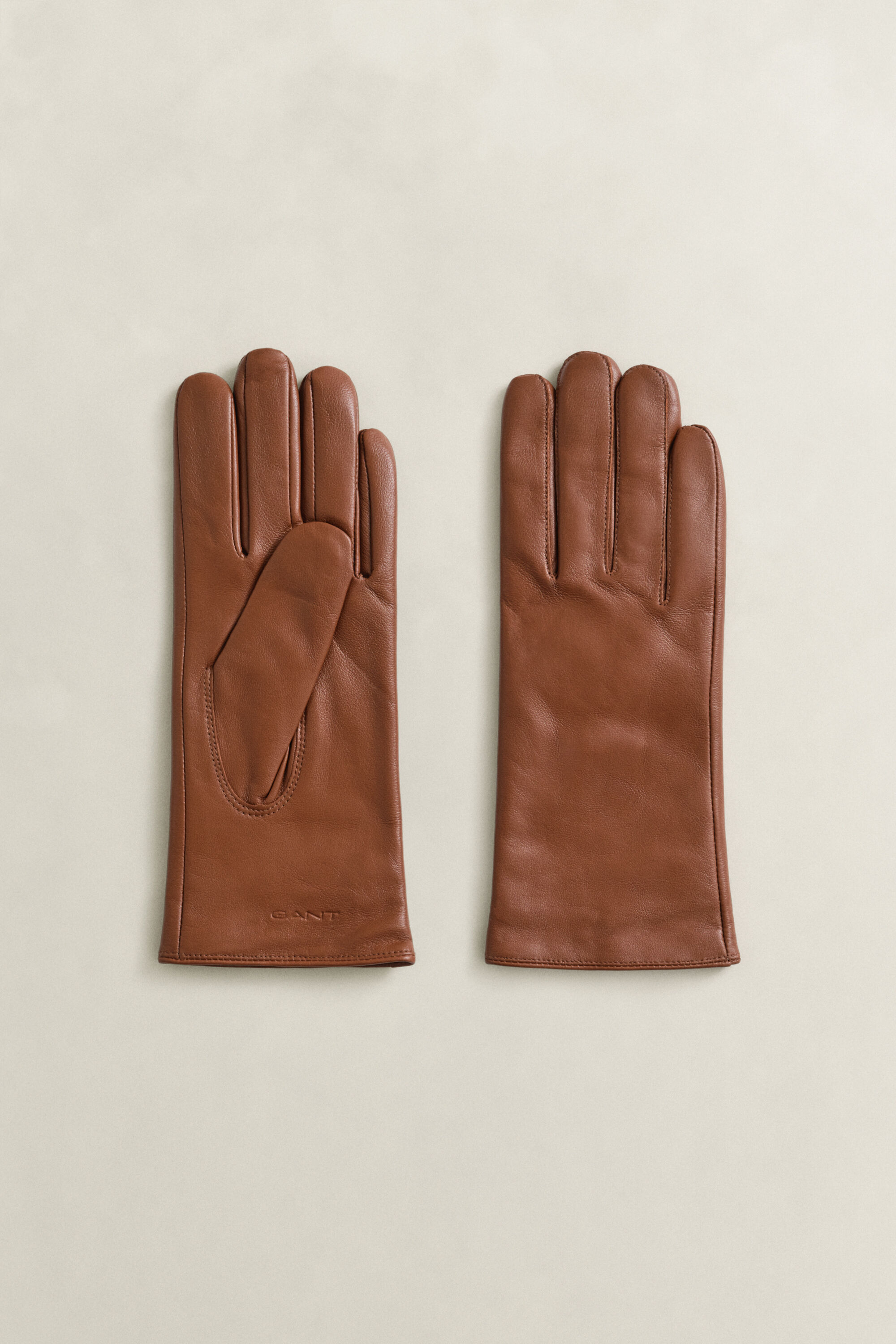 Gants en cuir doublé de cachemire