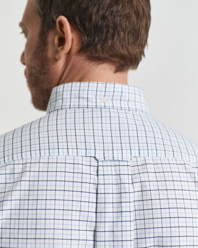 Regular Fit Tattersall Classic Oxford-Hemd