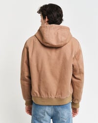 Hooded Canvas Jacke
