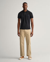 Gerade Twill Chinohose