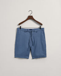 Relaxed Fit Leinen Shorts mit Kordelzug