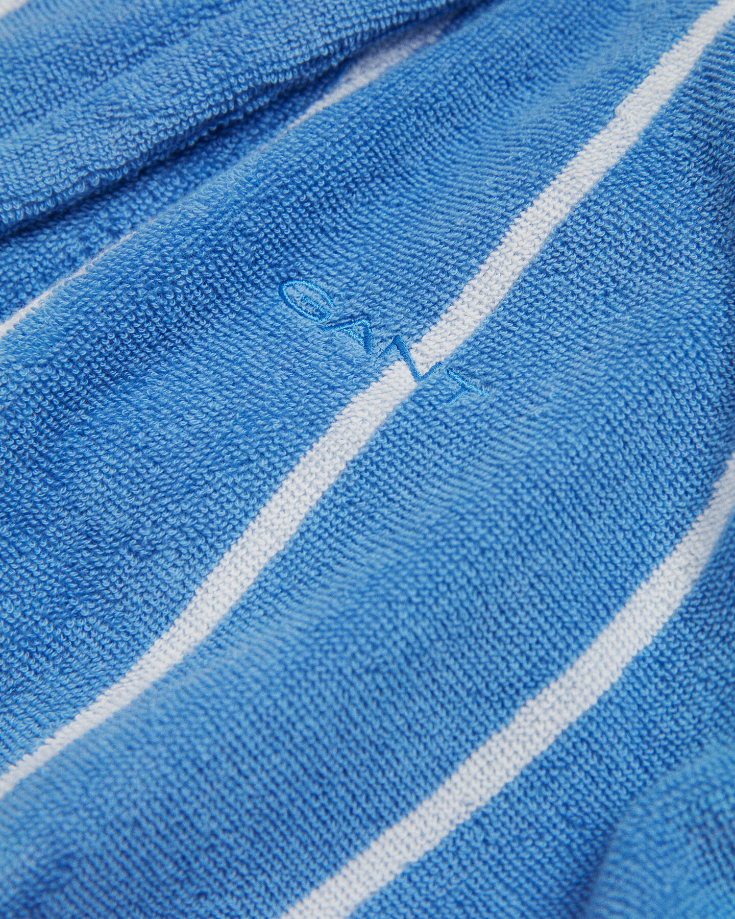 Bademantel mit Streifen