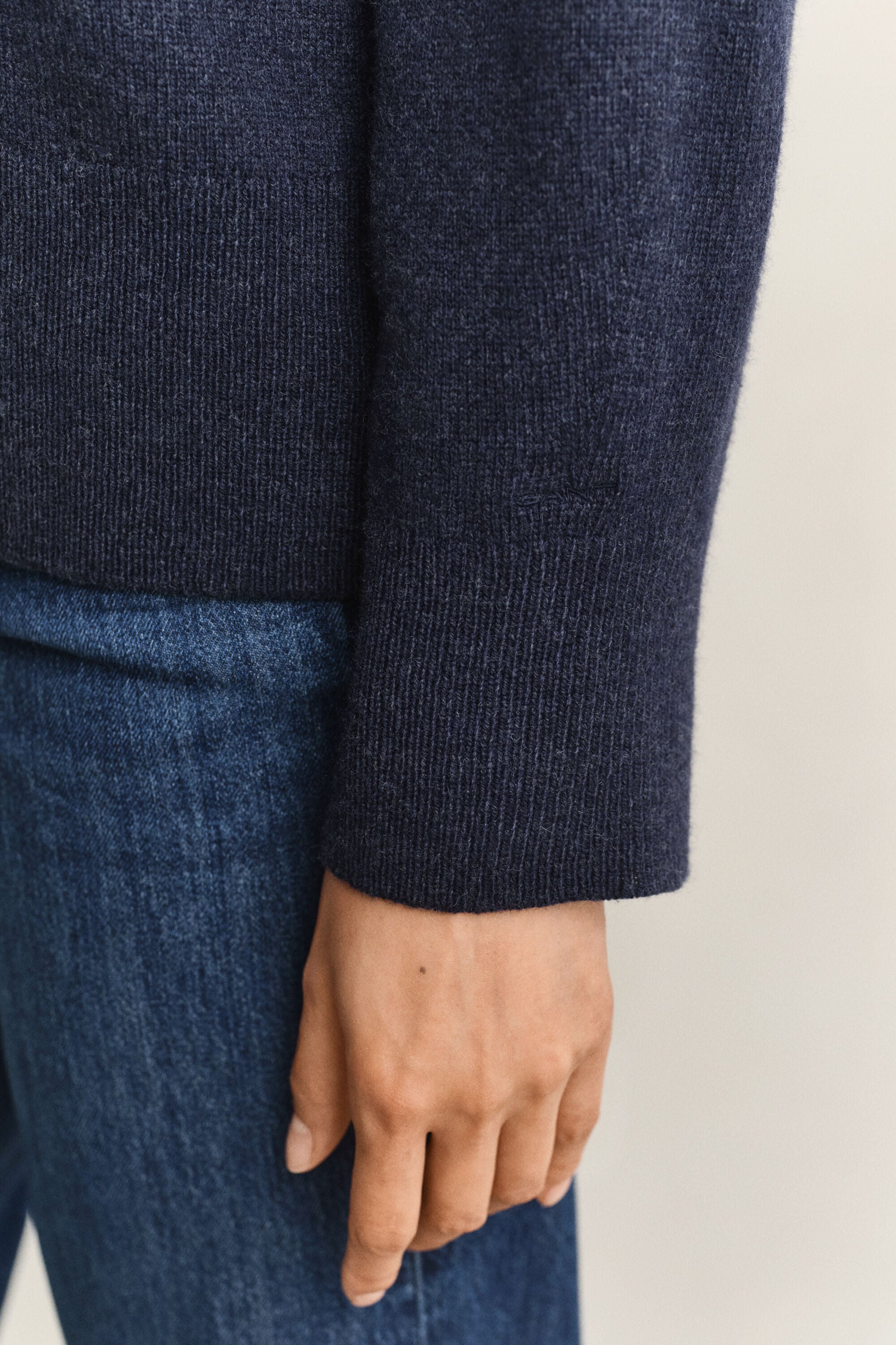 Rollkragenpullover aus Wolle und Kaschmir