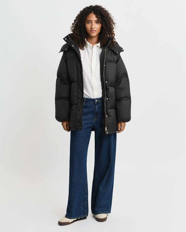 Mittellange Daunenjacke