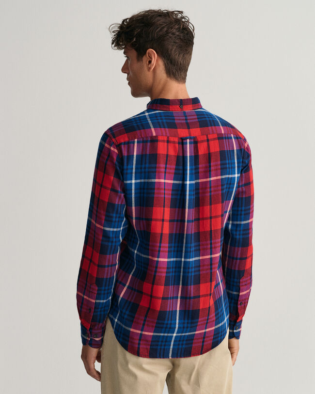 Regular Fit Tartan Flanellhemd