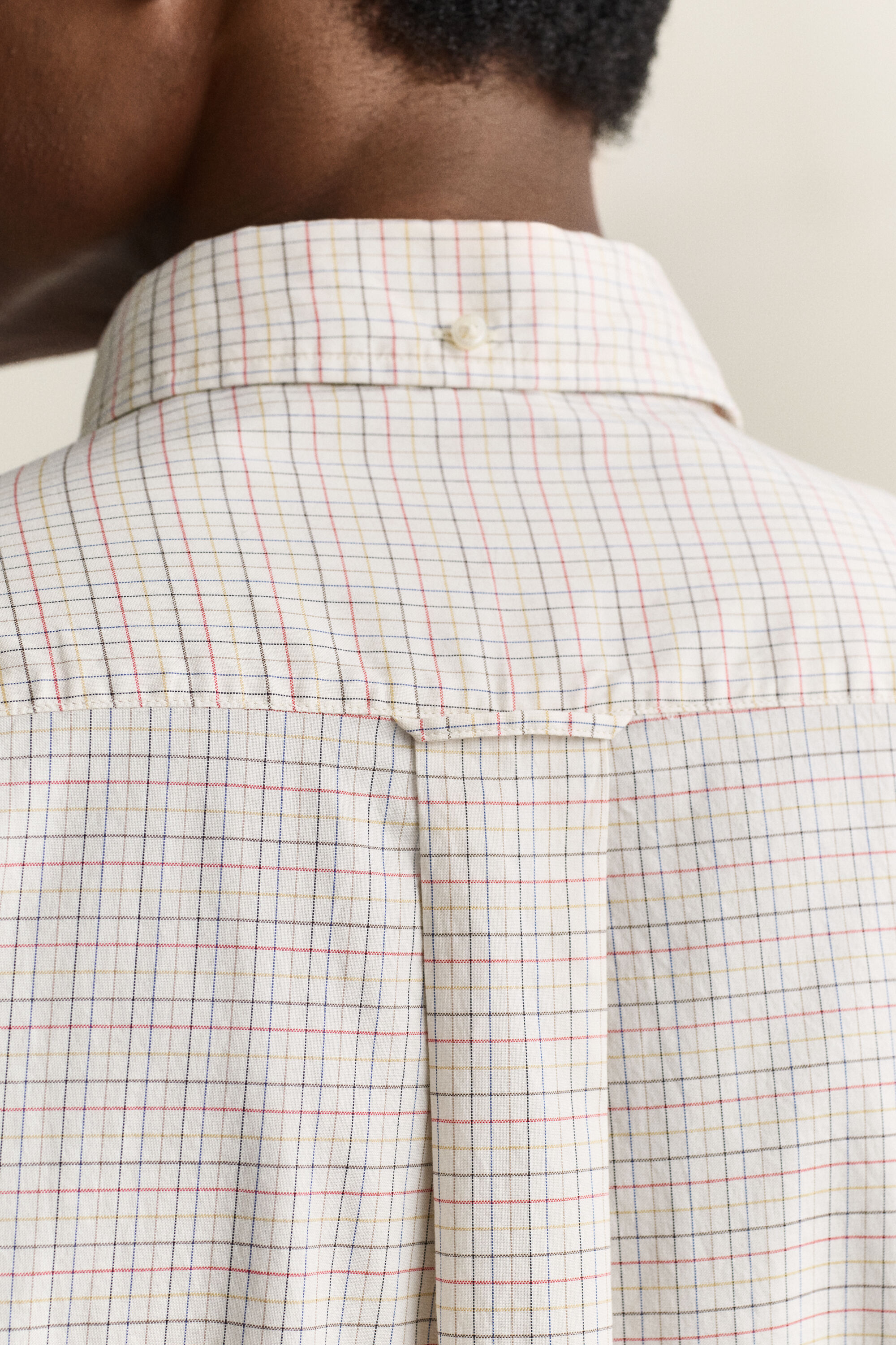 Kariertes Gant x Yale Oxford-Hemd