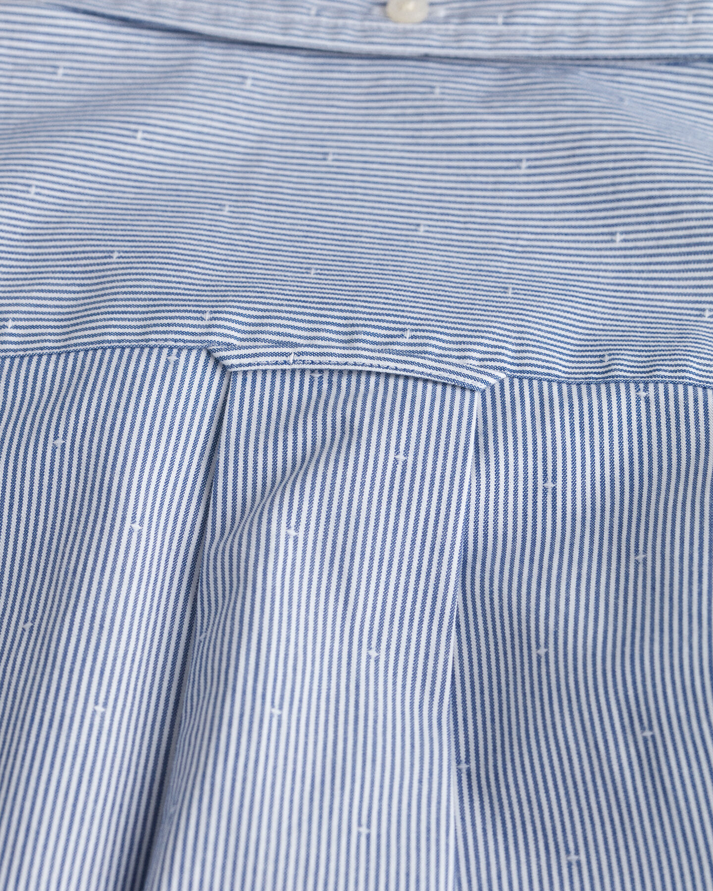 Regular Fit Dobby Dot Hemd mit Streifen