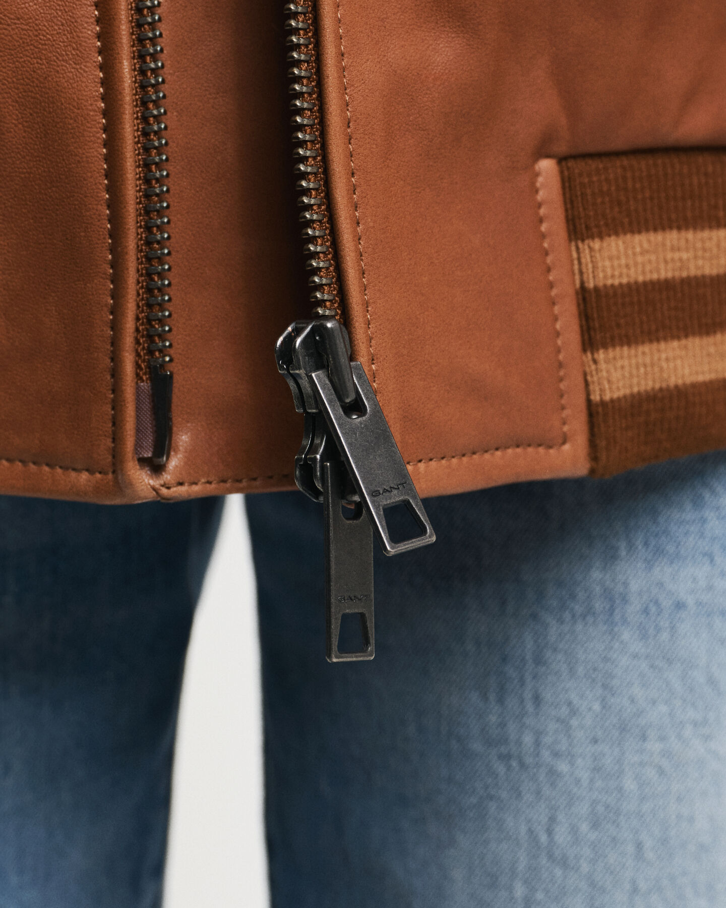 GANT Varsity Lederjacke