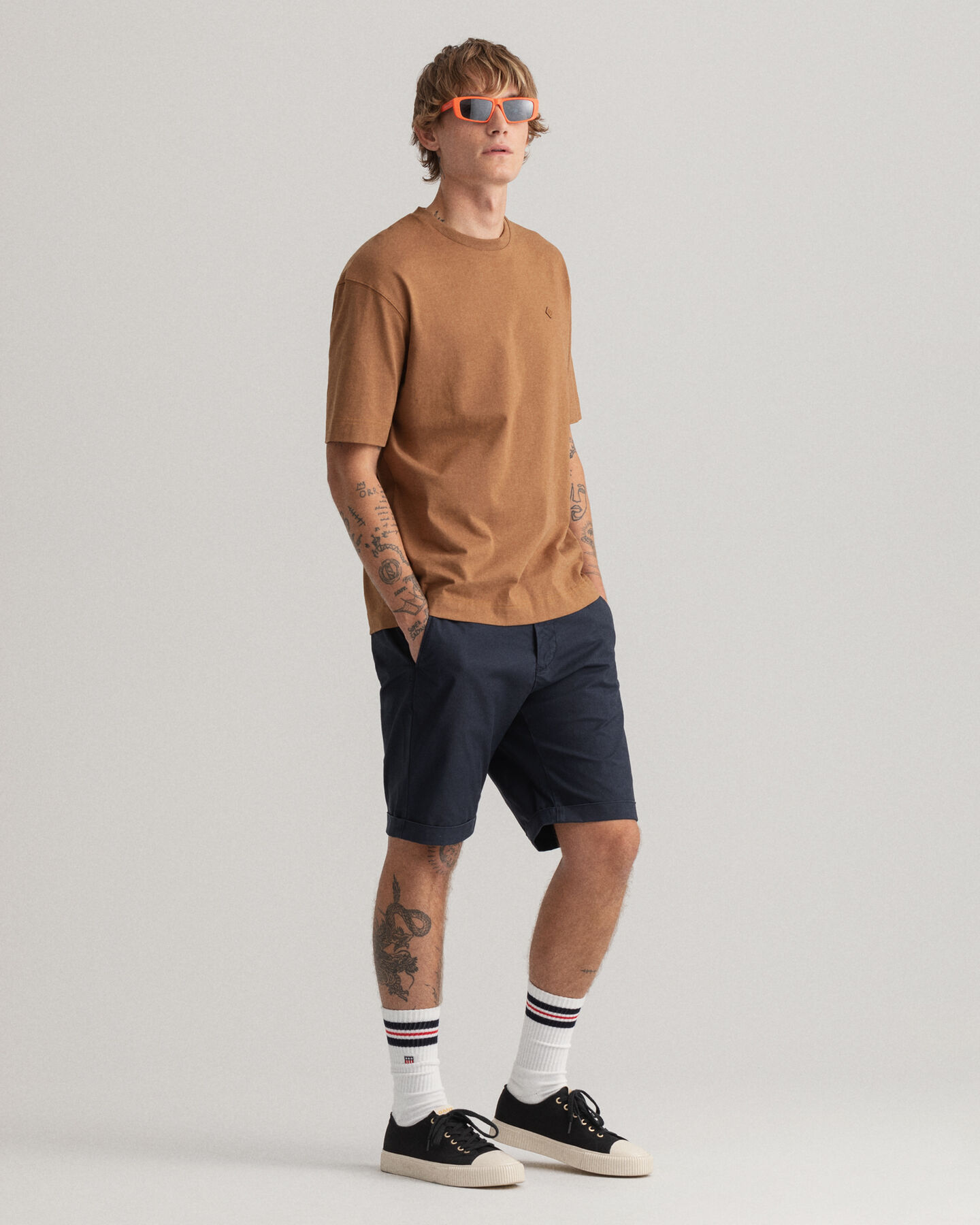 Allister Regular Fit Sunfaded Shorts