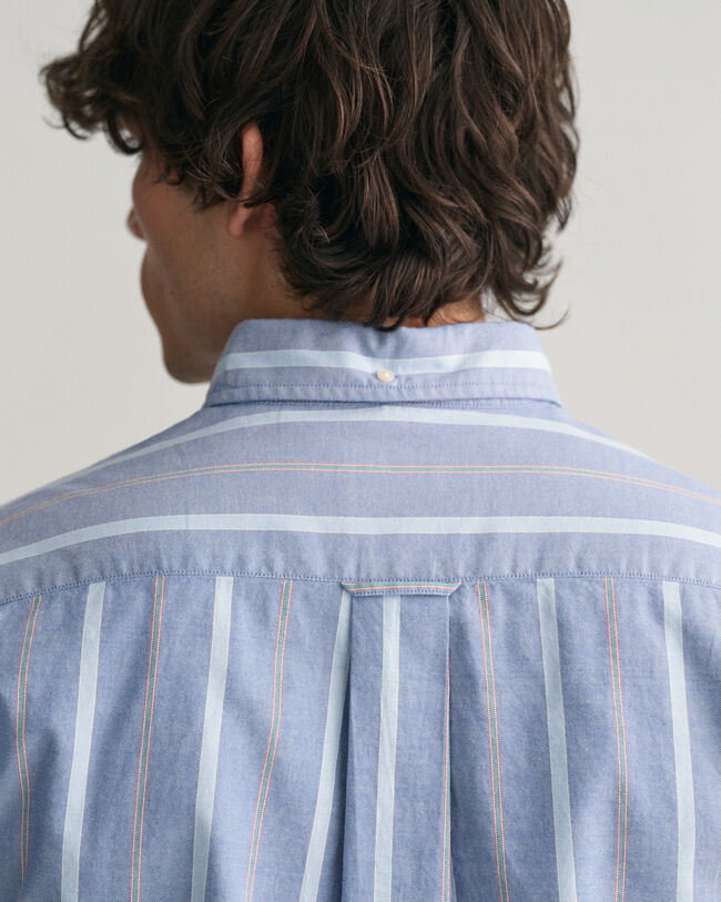 Regular Fit Archive Oxford-Bluse mit Streifen 