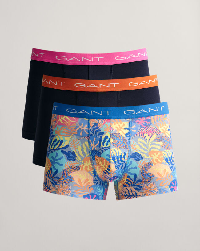 3er-Pack Tropical Print Boxershorts