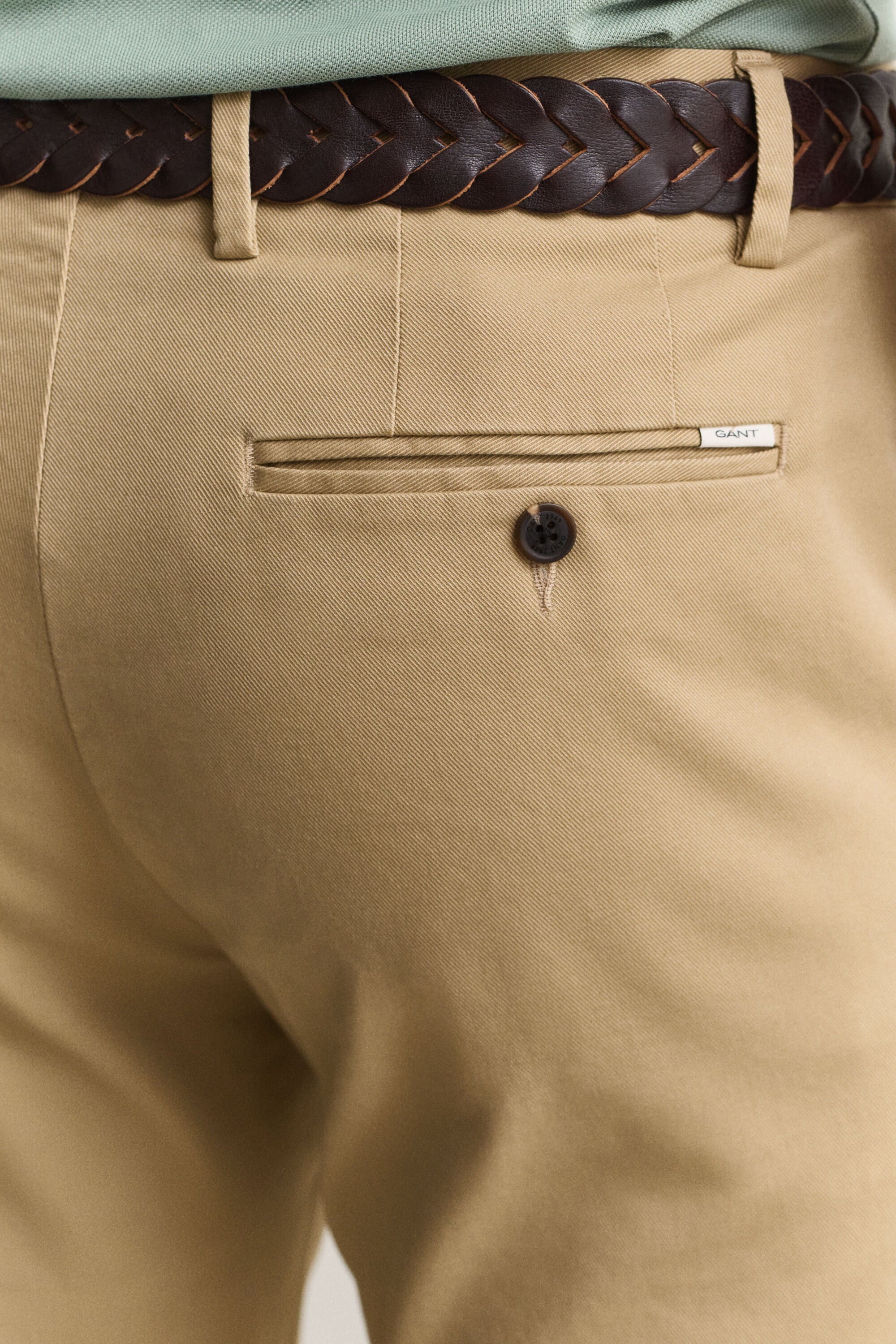 Elegante Slim Fit Chinohose