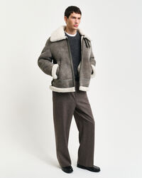 Shearling-Jacke
