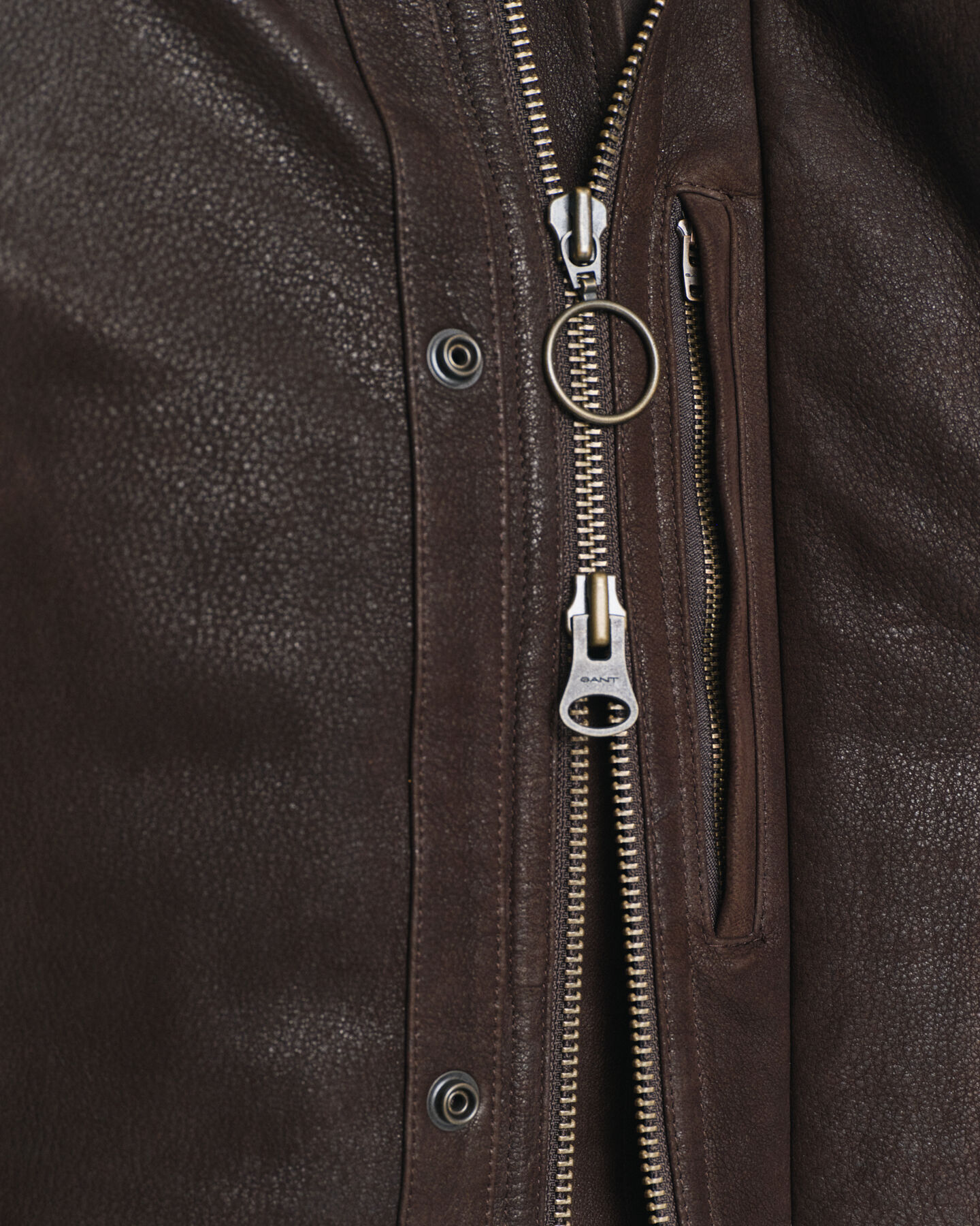 Decker Jacke aus Nubukleder