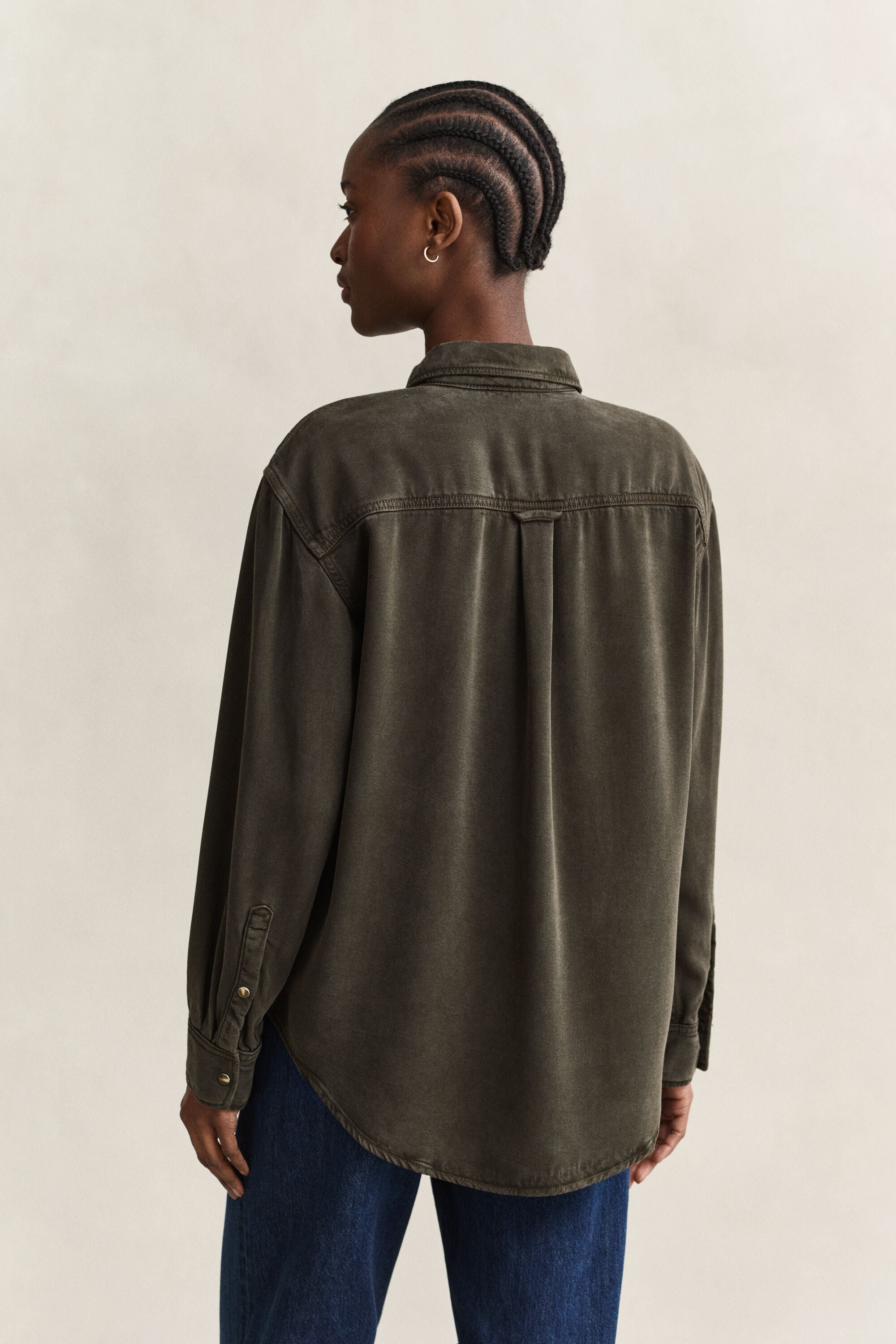 Ranger Bluse aus Denim-Twill