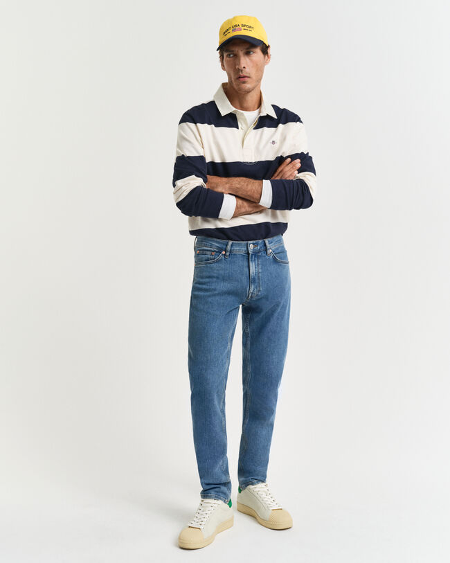 Slim Fit Clean Wash Jeans