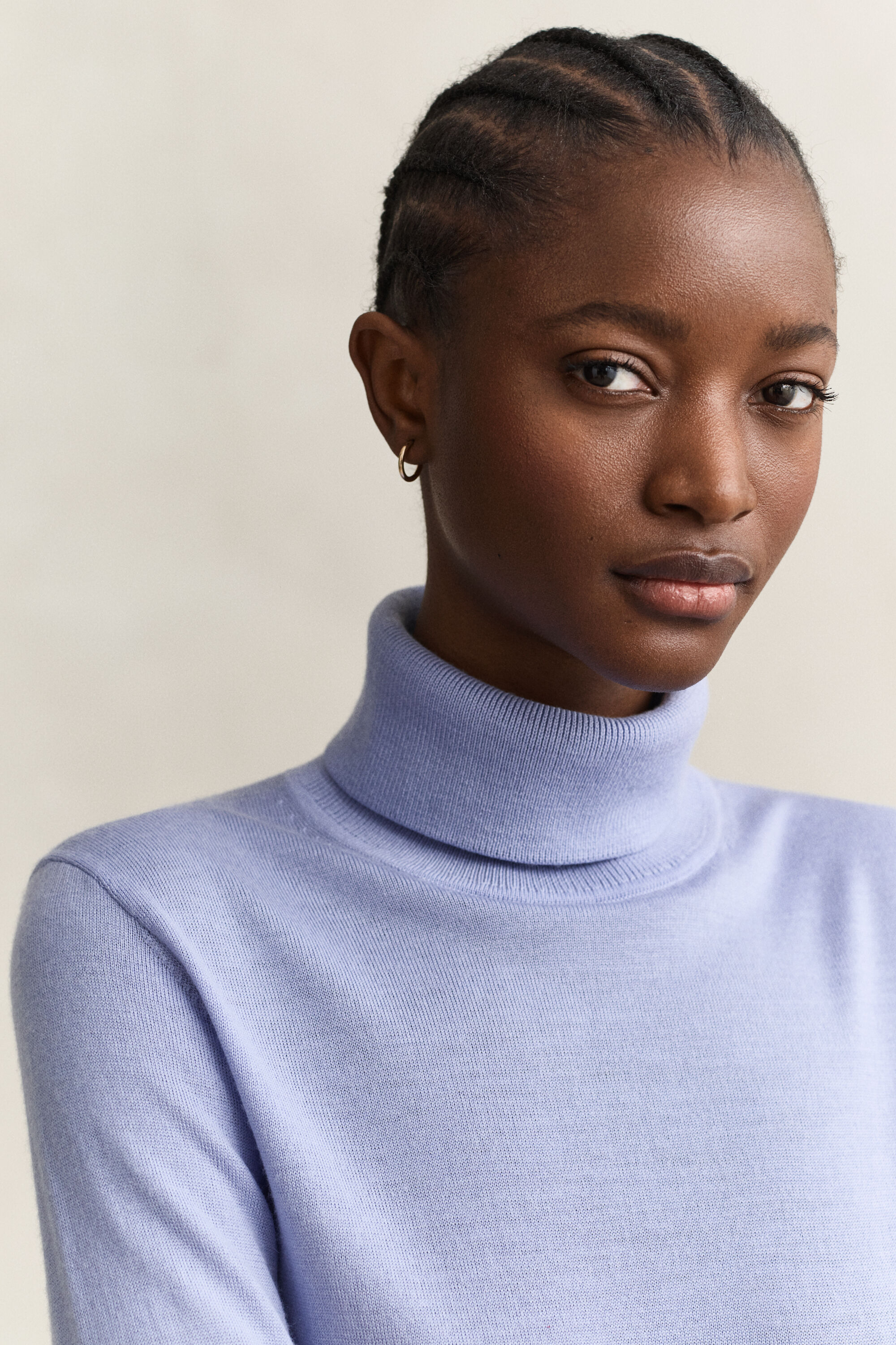 Extra Fine Merino Wool Turtleneck Sweater