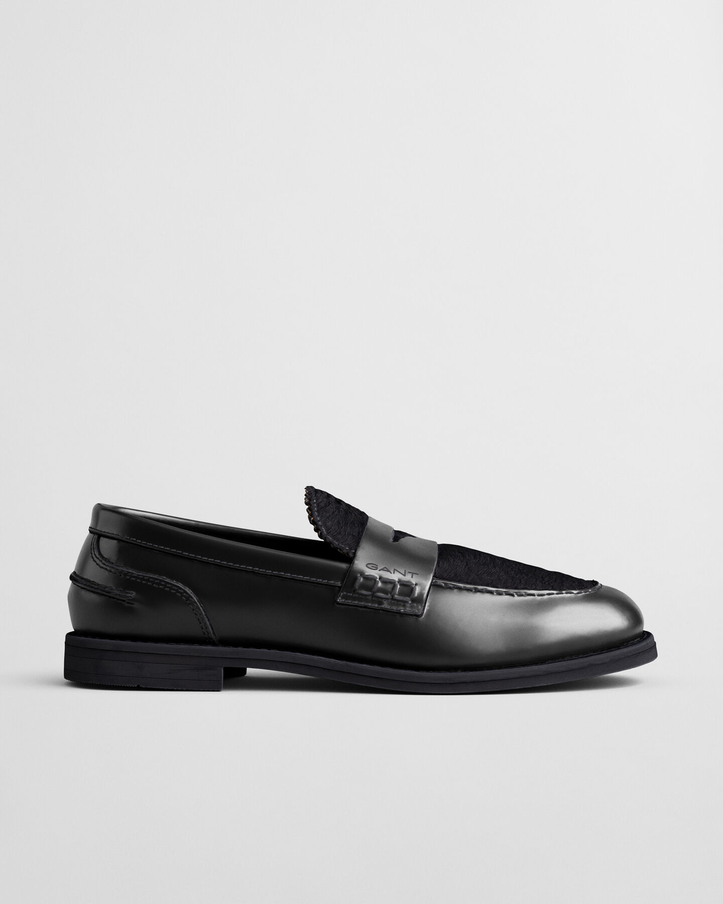 Gracelyn Leder Loafer mit Fell