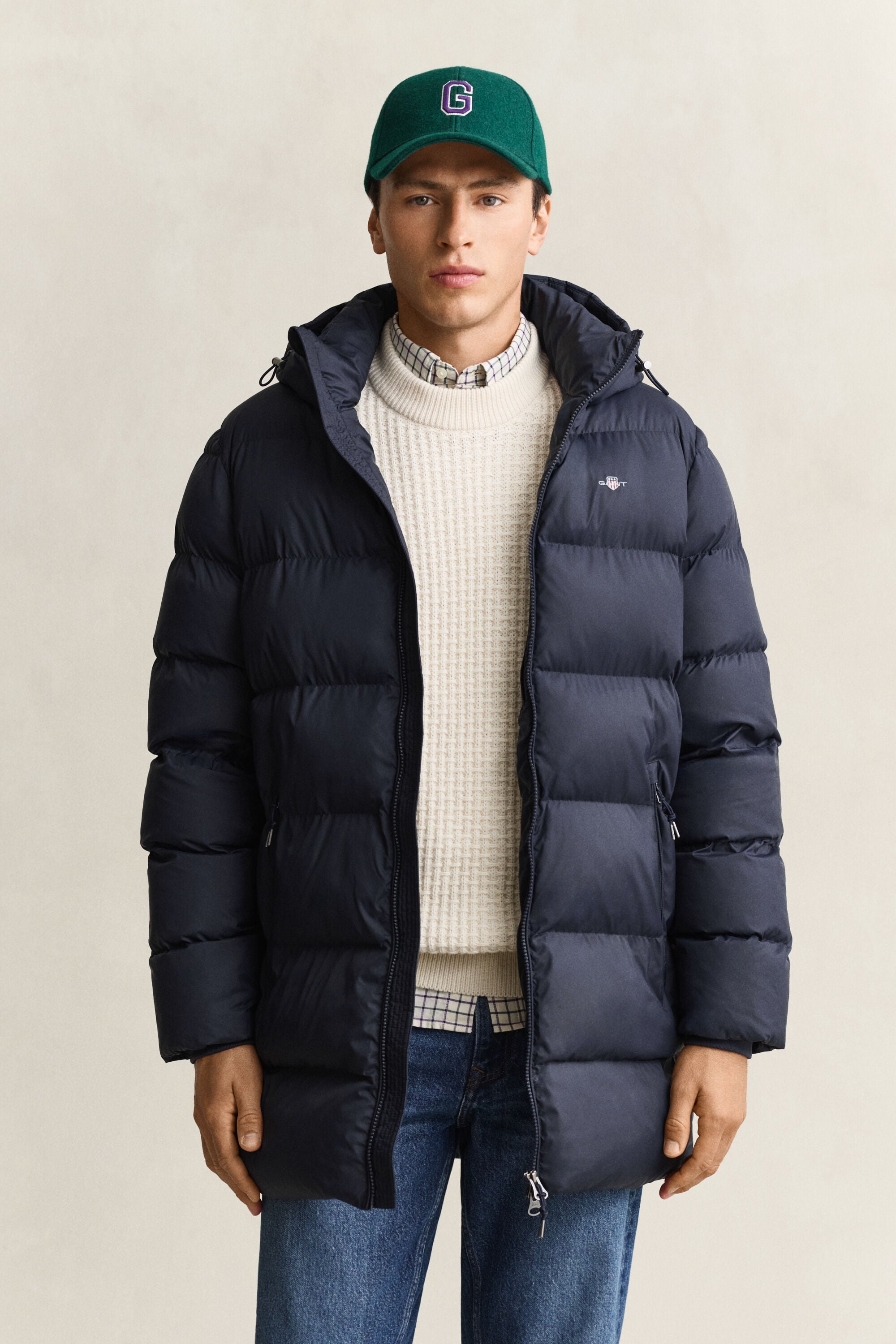 Active Cloud Mid Length Jacket